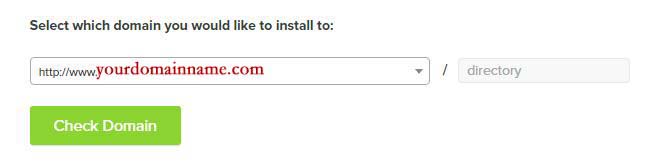 Step 12 - select your domain