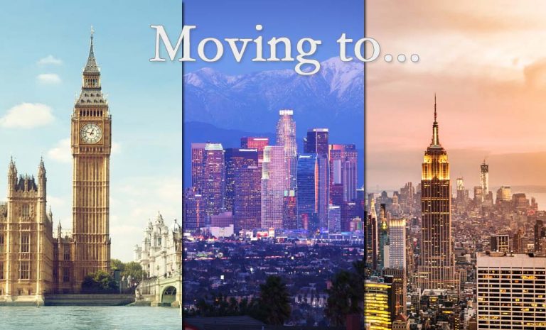 Things You'll Need To Do Before Moving to London LA or NYC