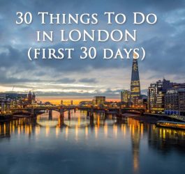 Things to do in London in 30 Days