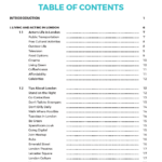 Acting With No Experience - Table of Contents